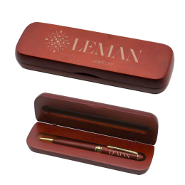 Promotional Logo Rosewood Pen | Custom Pen Sets